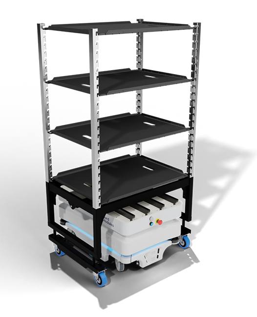 Quick mover 70 with Shelf cart