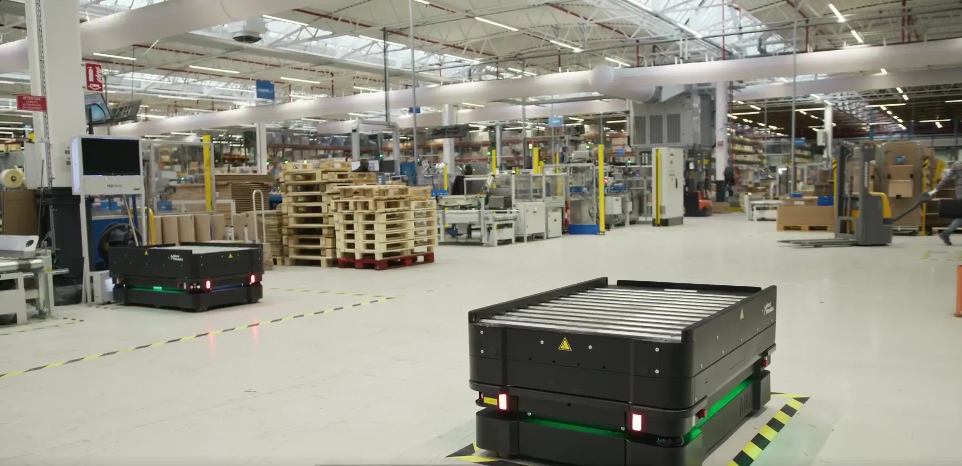 Nord Conveyor Modules in SKF warehouse