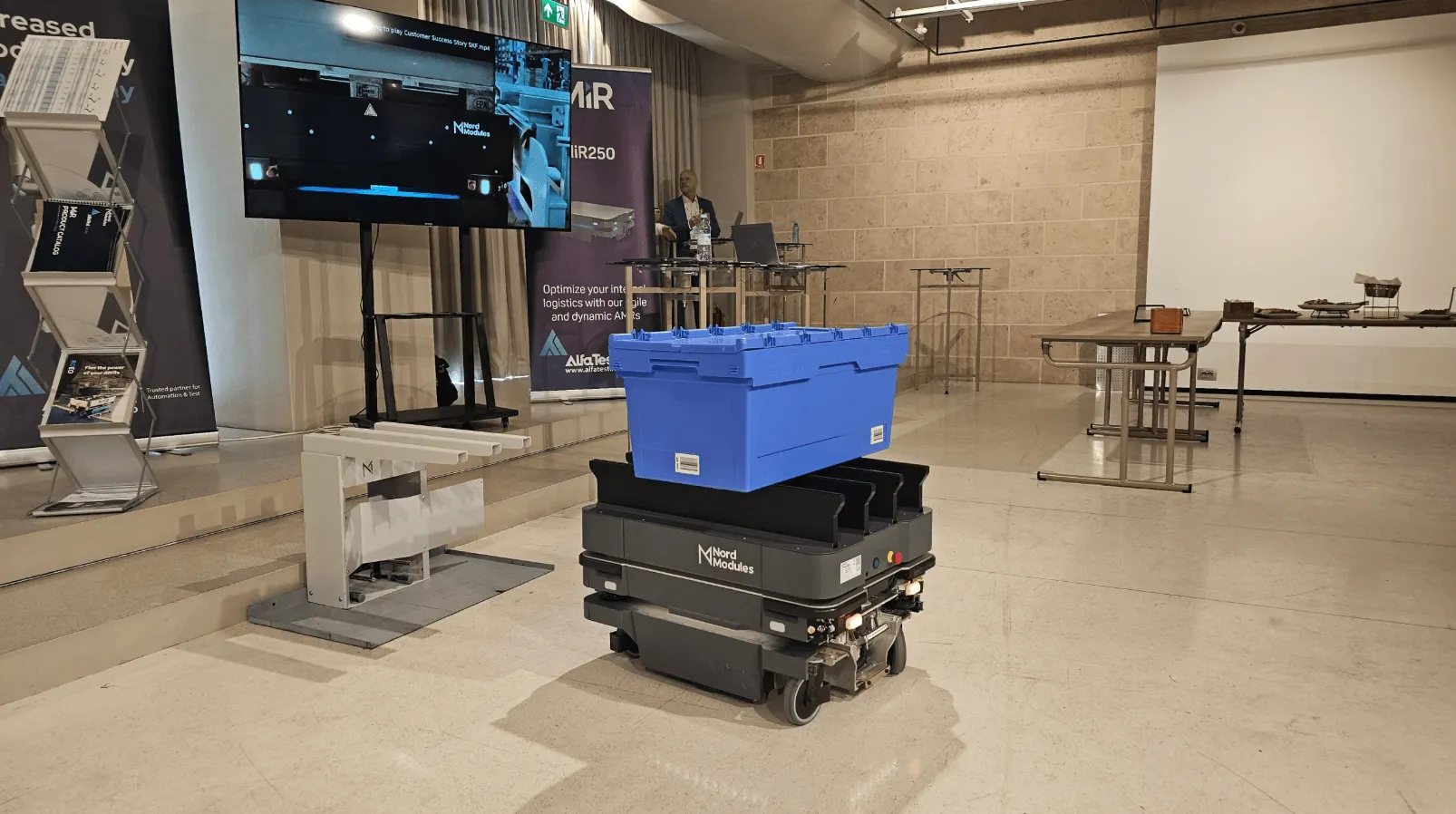 Nord Quick Mover 220-510 in AlfaTest Event