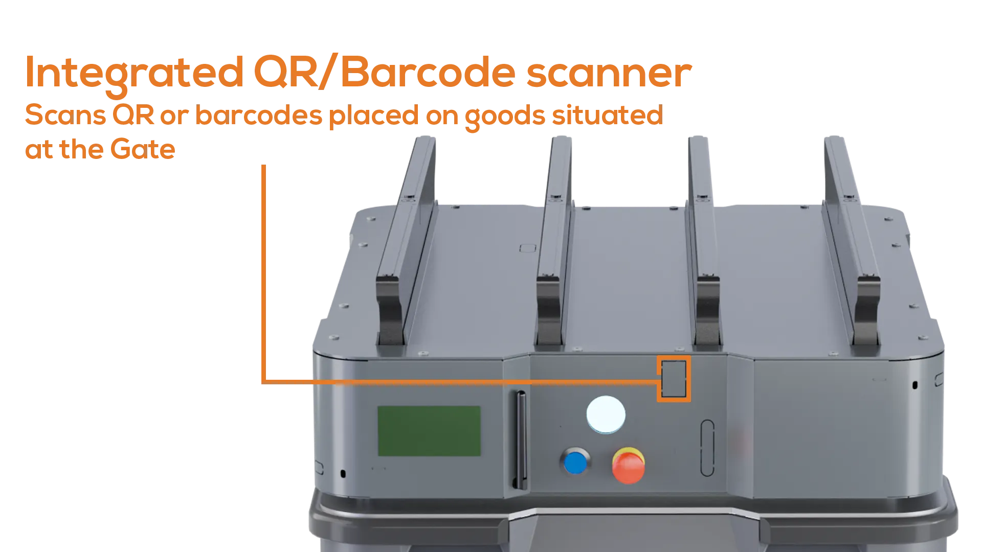 Add-on QR/Barcode scanner