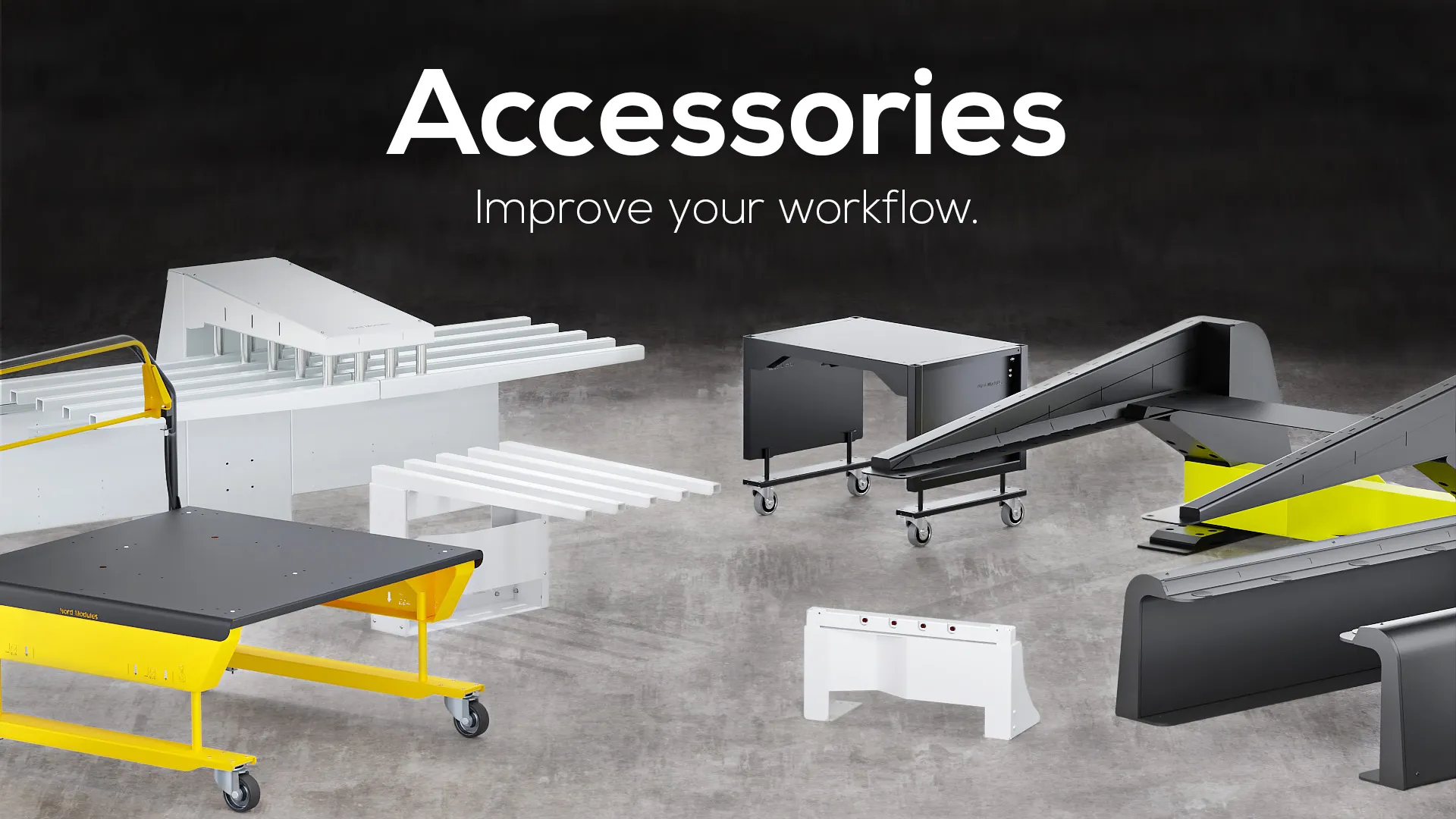 Selection of accessories offered by Nord Modules