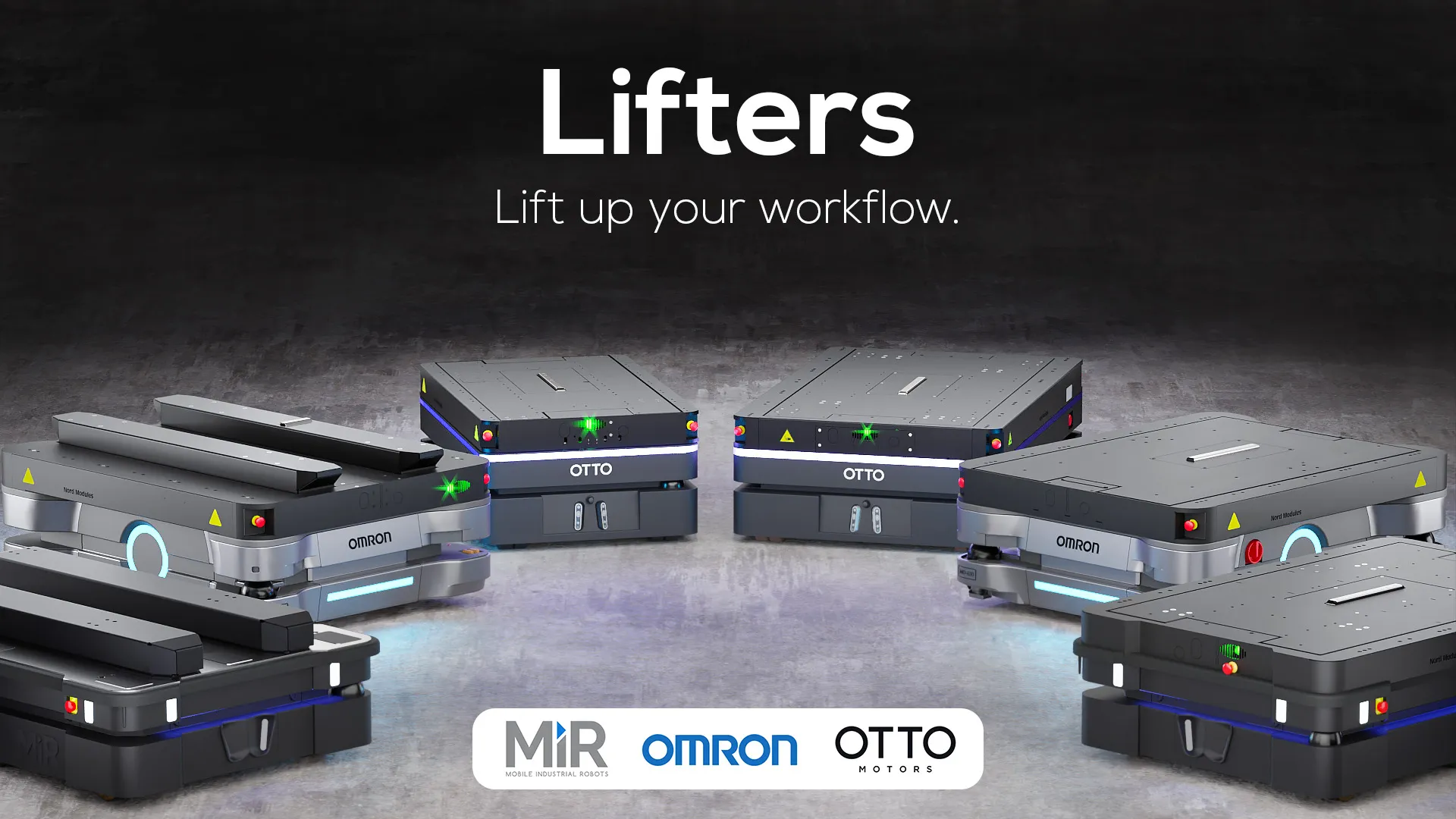 Selection of Lifter modules offered by Nord Modules