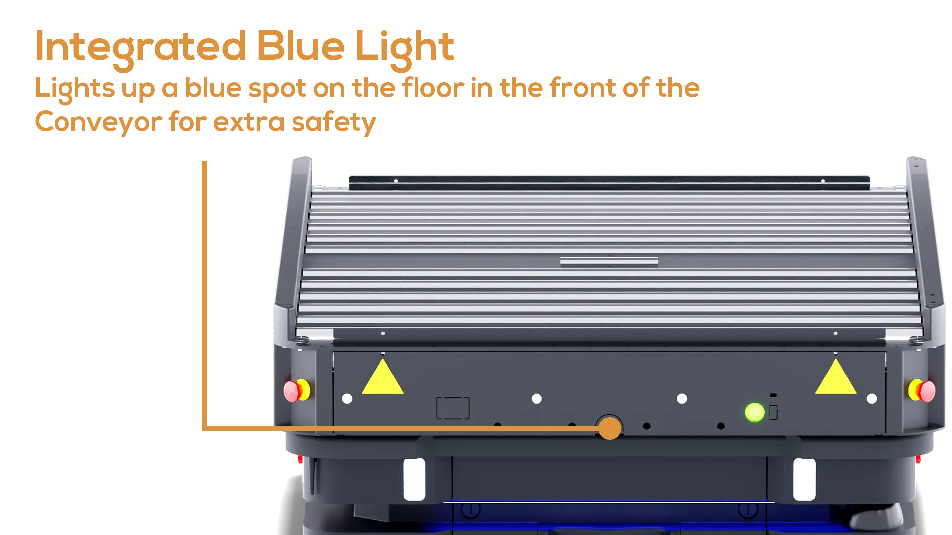 Integrated Blue Light Conveyors