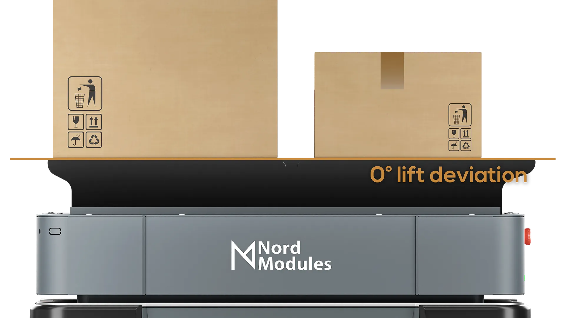 Capable of handling uneven payloads Quick Mover