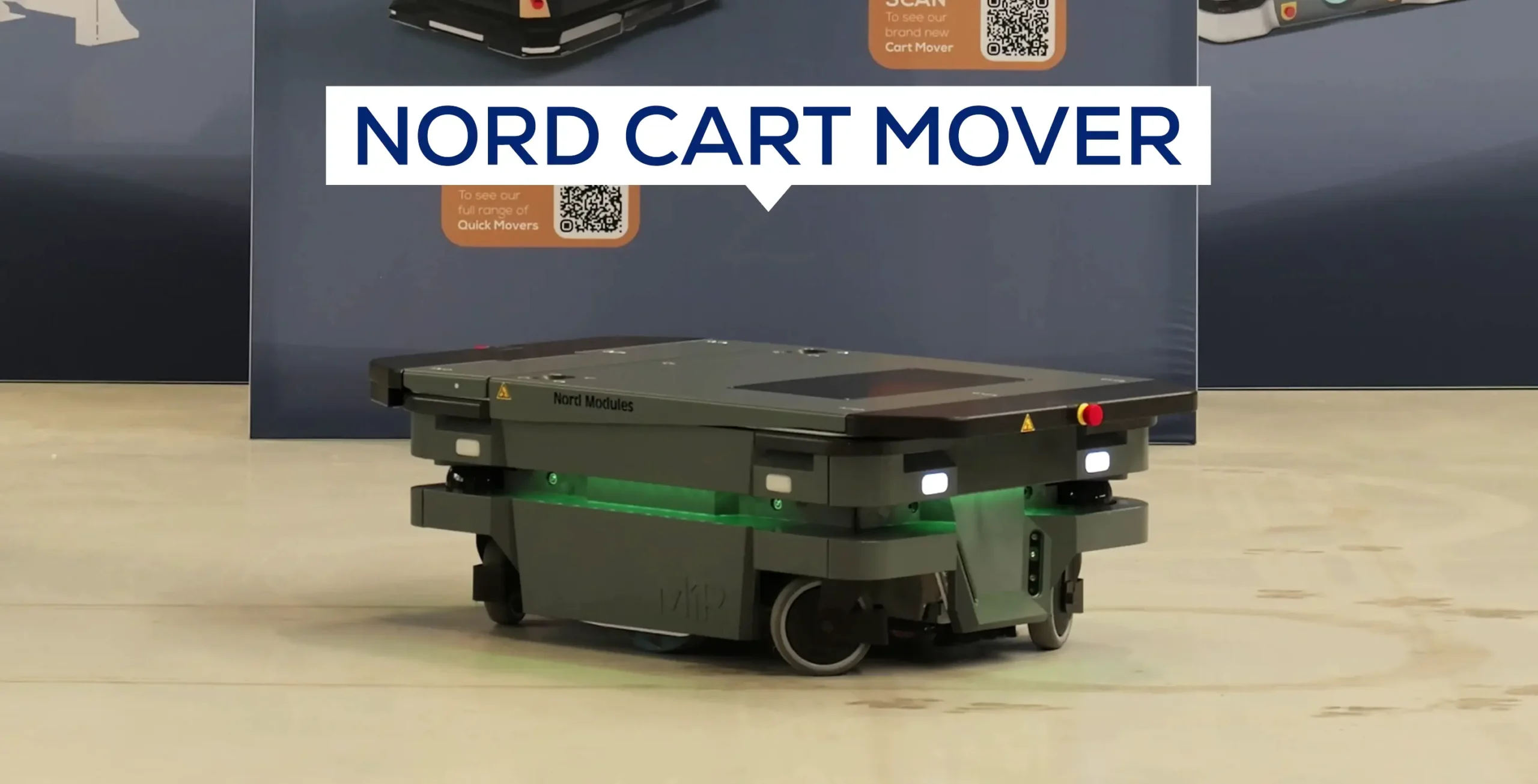 The Nord Cart Mover on a MiR250