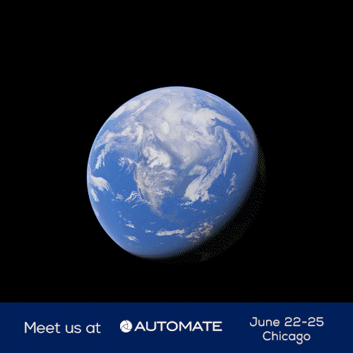 Zoom in to the floor plan at Automate 2026 in Chicago